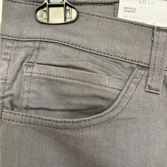 New Levi’s Men's 511 Gray Jeans NWT 32x32 - Picture 11 of 14